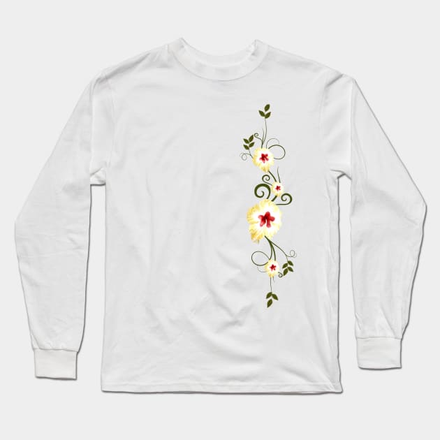 Hibiscus - Flower in Kenya / Africa Long Sleeve T-Shirt by T-SHIRTS UND MEHR